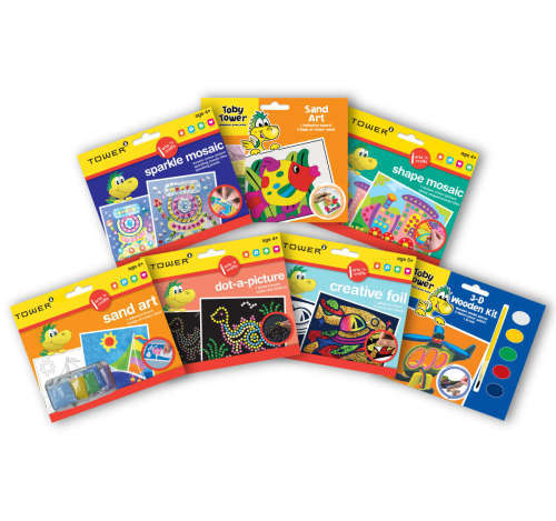 Tower Kids Craft Holiday Pack For Boys